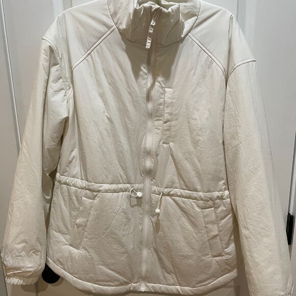 NWT Old Navy Cinched Waist Jacket (Color: Sea Salt) - Picture 7 of 7